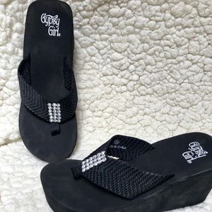Gypsy Soul flip flops, size 10